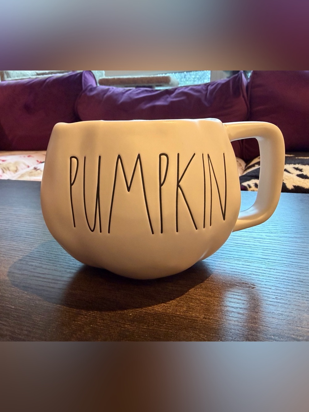 Rae Dunn pumpkin mug